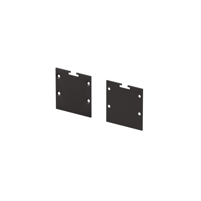 Комплект заглушек (для профиля 35×35) 2 шт., MAYTONI ALM-3535BT-B-EC 642038